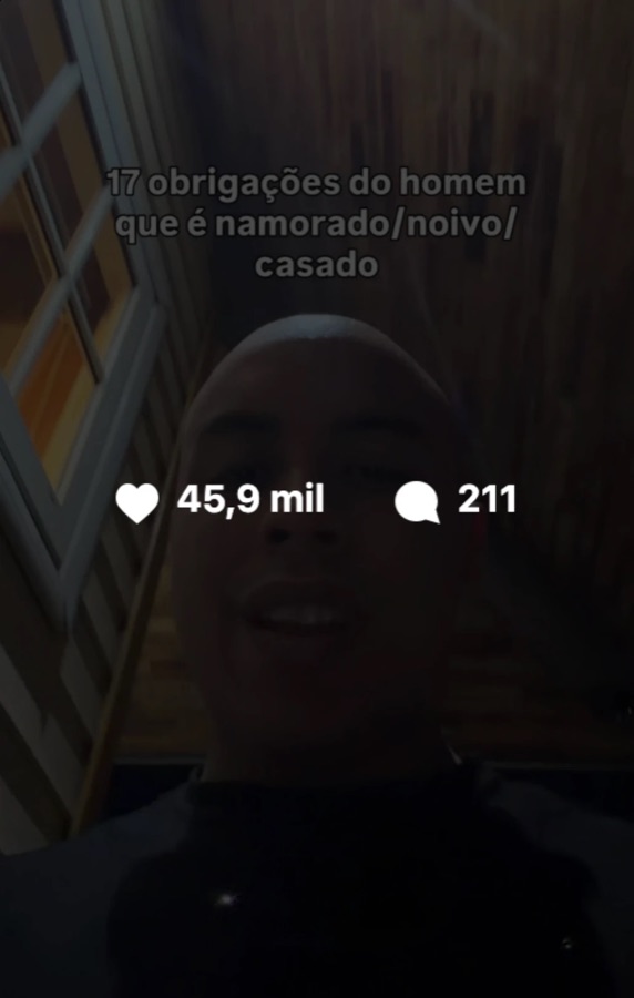 17 obrigações do homem que é namorado, noivo ou casado — 45,9 mil curtidas